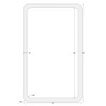 ΚΟΙΛΟΔΟΚΟΣ ΓΑΛΒΑΝΙΖΕ 500*300*20 (6m)