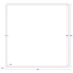 ΚΟΙΛΟΔΟΚΟΣ ΓΑΛΒΑΝΙΖΕ 400*400*8 (6m)