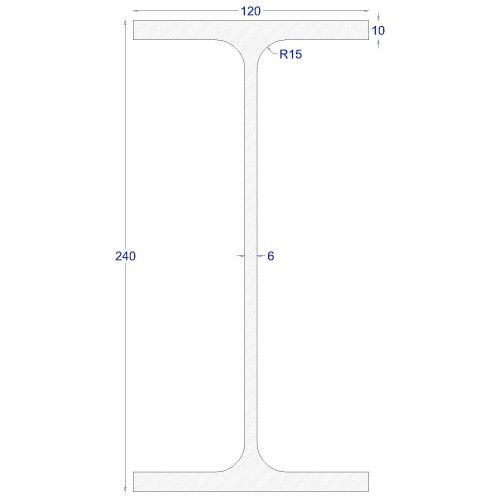 Ήτα-IPE ΓΑΛΒΑΝΙΖΕ 240 (6m)