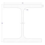 Ήτα πλατύπελμο-HEB ΜΑΥΡΟ 120 (6m)