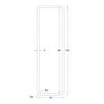 ΚΟΙΛΟΔΟΚΟΣ ΓΑΛΒΑΝΙΖΕ 2mm 100*30 (6m)
