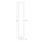 ΣΤΑΡΝΤΖΑΡΙΣΤΟ ΓΑΛΒΑΝΙΖΕ 120*20 (5m)