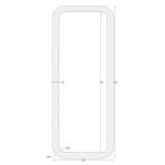 ΚΟΙΛΟΔΟΚΟΣ ΓΑΛΒΑΝΙΖΕ 500*200*20 (6m)