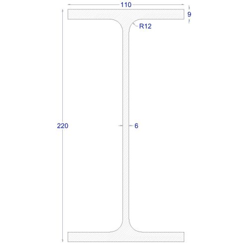 Ήτα-IPE ΓΑΛΒΑΝΙΖΕ 220 (6m)