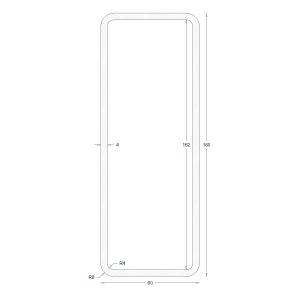 ΚΟΙΛΟΔΟΚΟΣ ΓΑΛΒΑΝΙΖΕ 160*60*4 (6m)