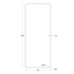 ΣΤΑΡΝΤΖΑΡΙΣΤΟ ΓΑΛΒΑΝΙΖΕ 100*40 (5m)