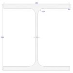 Ήτα πλατύπελμο-HEB ΓΑΛΒΑΝΙΖΕ 280 (6m)