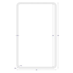 ΚΟΙΛΟΔΟΚΟΣ ΓΑΛΒΑΝΙΖΕ 500*300*10 (6m)