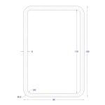 ΚΟΙΛΟΔΟΚΟΣ ΓΑΛΒΑΝΙΖΕ 120*80*5 (6m)