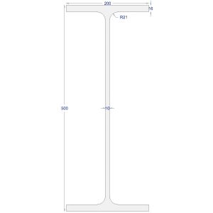 Ήτα-IPE ΓΑΛΒΑΝΙΖΕ 500 (6m)