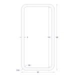 ΚΟΙΛΟΔΟΚΟΣ ΓΑΛΒΑΝΙΖΕ 120*60*5 (6m)