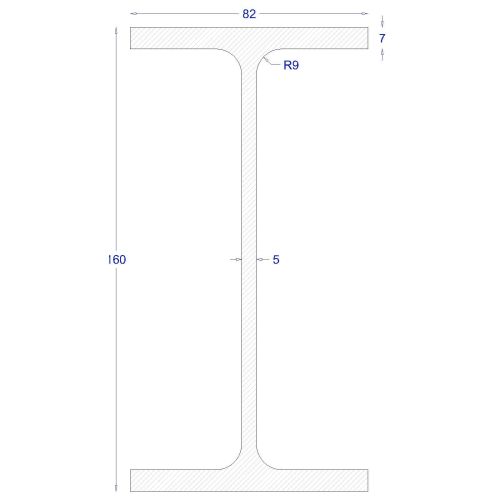 Ήτα-IPE ΓΑΛΒΑΝΙΖΕ 160 (6m)