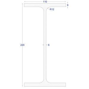 Ήτα-IPE ΓΑΛΒΑΝΙΖΕ 220 (6m)