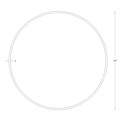 ΣΩΛΗΝΑ ΓΑΛΒΑΝΙΖΕ 2mm Φ127 (6m)