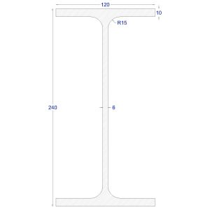 Ήτα-IPE ΓΑΛΒΑΝΙΖΕ 240 (6m)