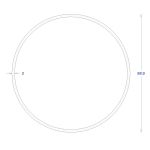 ΣΩΛΗΝΑ ΓΑΛΒΑΝΙΖΕ 2mm Φ88,9 (6m)