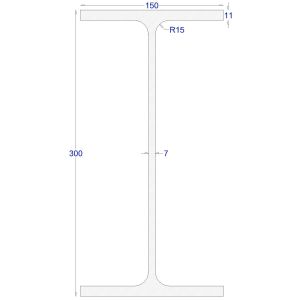 Ήτα-IPE ΓΑΛΒΑΝΙΖΕ 300 (6m)