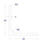 ΓΩΝΙΑ ΓΑΛΒΑΝΙΖΕ 40*40*3 (6m)