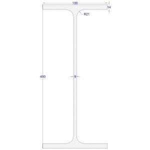 Ήτα-IPE ΓΑΛΒΑΝΙΖΕ 400 (6m)