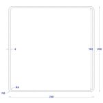 ΚΟΙΛΟΔΟΚΟΣ ΓΑΛΒΑΝΙΖΕ 200*200*4 (6m)