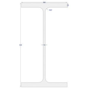 Ήτα πλατύπελμο-HEB ΓΑΛΒΑΝΙΖΕ 550 (6m)