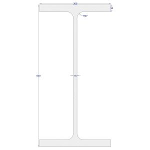 Ήτα πλατύπελμο-HEB ΓΑΛΒΑΝΙΖΕ 600 (6m)
