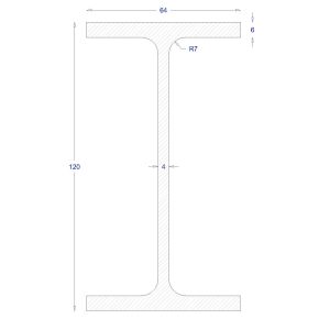 Ήτα-IPE ΓΑΛΒΑΝΙΖΕ 120 (6m)
