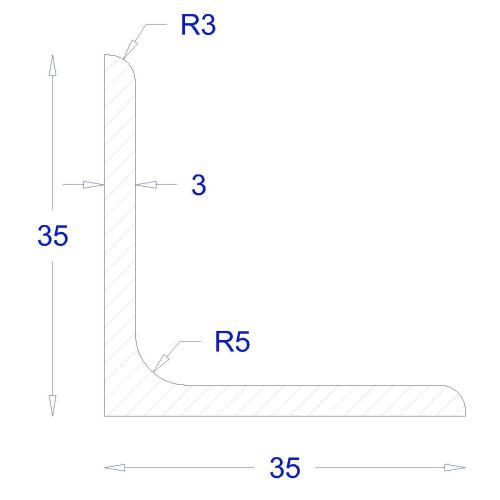 ΓΩΝΙΑ ΓΑΛΒΑΝΙΖΕ 35*35*3 (6m)