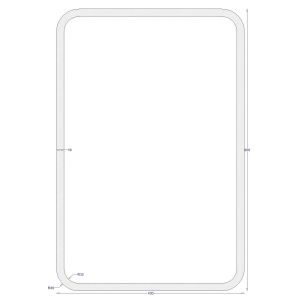 ΚΟΙΛΟΔΟΚΟΣ ΓΑΛΒΑΝΙΖΕ 600*400*16 (6m)