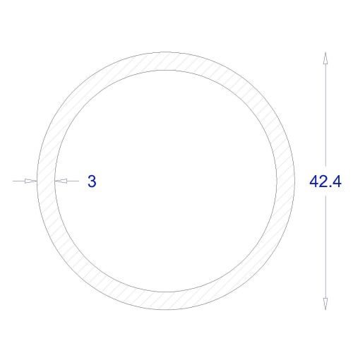 ΣΩΛΗΝΑ ΓΑΛΒΑΝΙΖΕ Φ42,4*3 (6m)