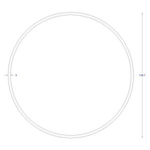 ΣΩΛΗΝΑ ΓΑΛΒΑΝΙΖΕ Φ139,7*3 (6m)