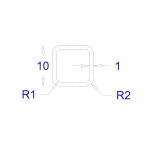 ΣΤΡΑΝΤΖΑΡΙΣΤΟ DCP 10*10  (5m)