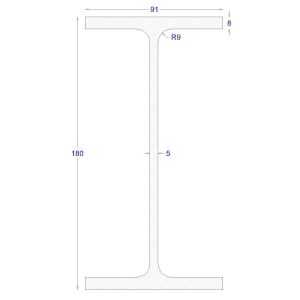 Ήτα-IPE ΓΑΛΒΑΝΙΖΕ 180 (6m)