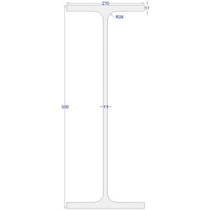 Ήτα-IPE ΓΑΛΒΑΝΙΖΕ 550 (6m)