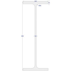 Ήτα-IPE ΓΑΛΒΑΝΙΖΕ 600 (6m)