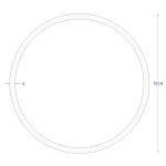 ΣΩΛΗΝΑ ΓΑΛΒΑΝΙΖΕ Φ101,6*4 (6m)