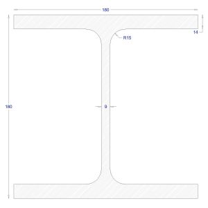 Ήτα πλατύπελμο-HEB ΓΑΛΒΑΝΙΖΕ 180 (6m)